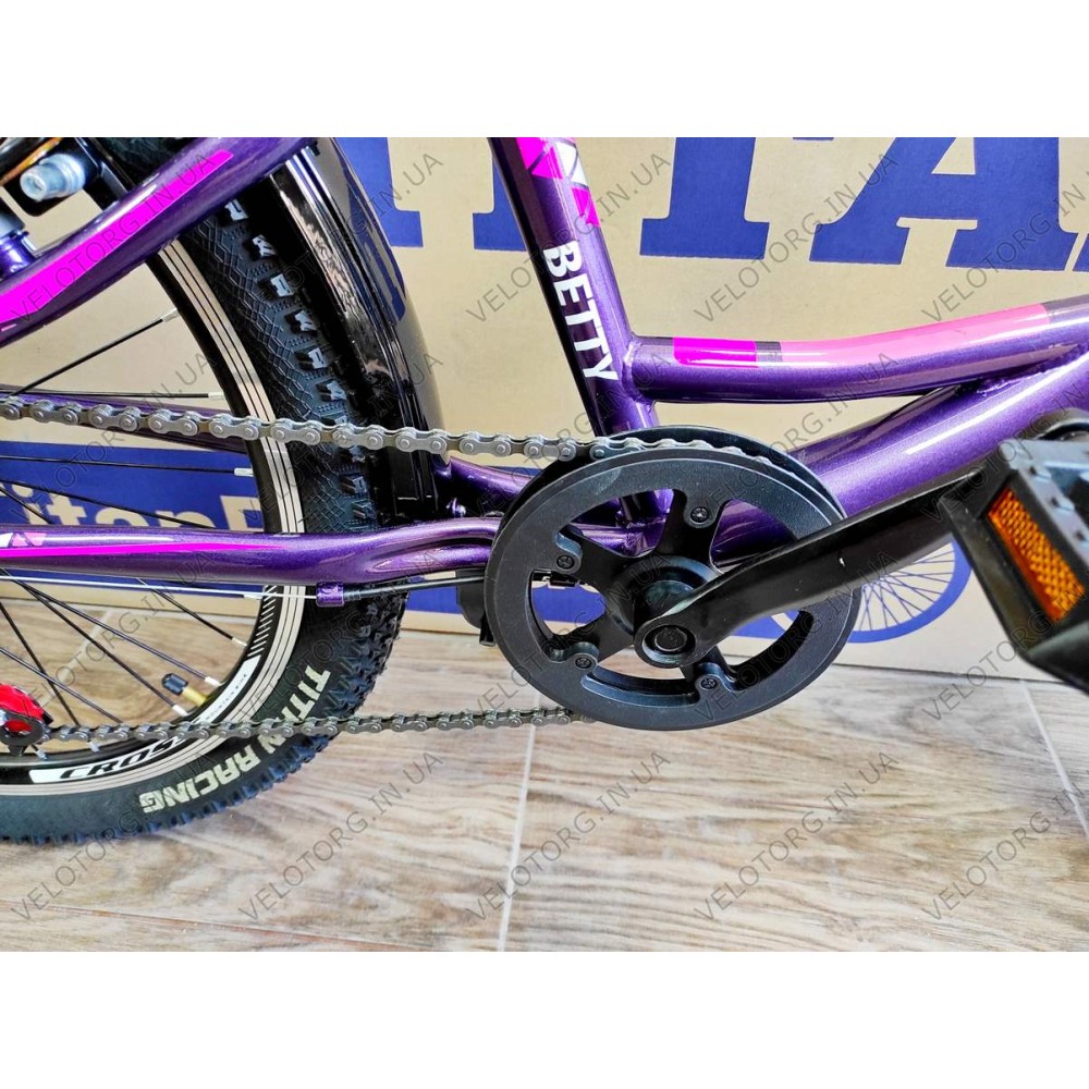 Купити Велосипед Cross Betty 24 Рама-11 violet-pink за ціною 5 900